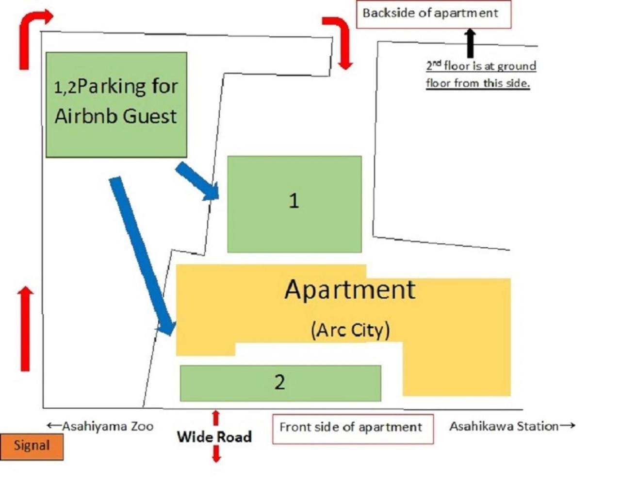 Ark City Asahikawa - Vacation STAY 8528 Bagian luar foto